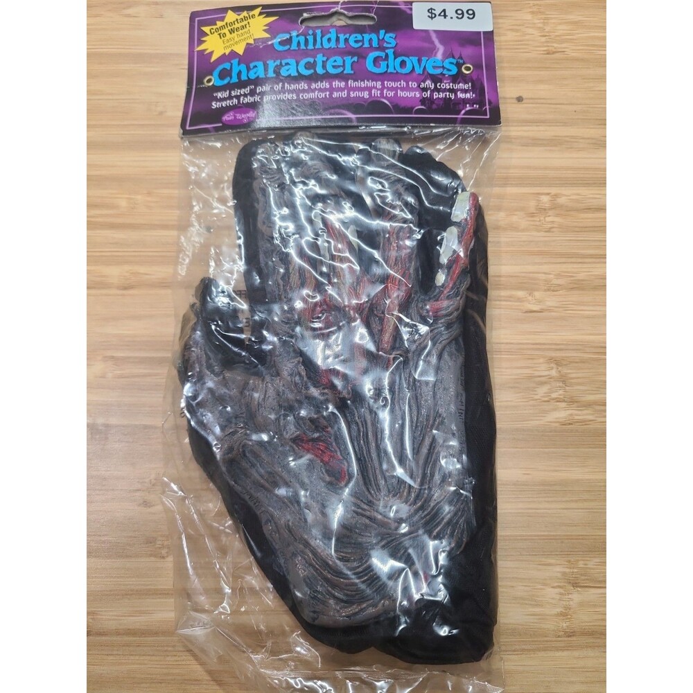 VTG Fun World Zombie Gloves Costume Hands -  Item 9012 Easter Unlimited